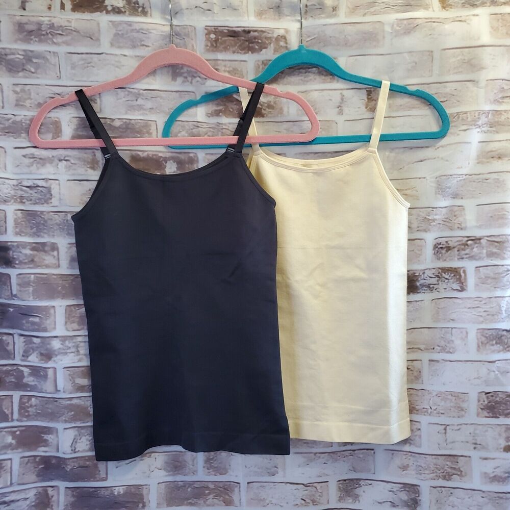 2 Lot Shapewear Tops Womens Size L